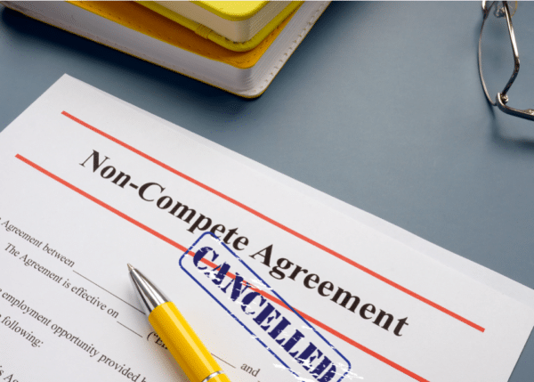 Cancelled noncompete agreement