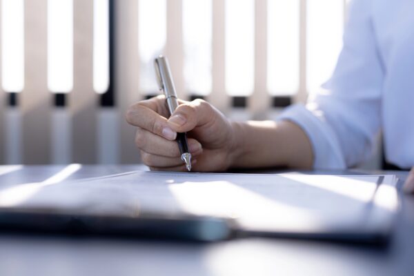 dentist writing credit policy for his practice